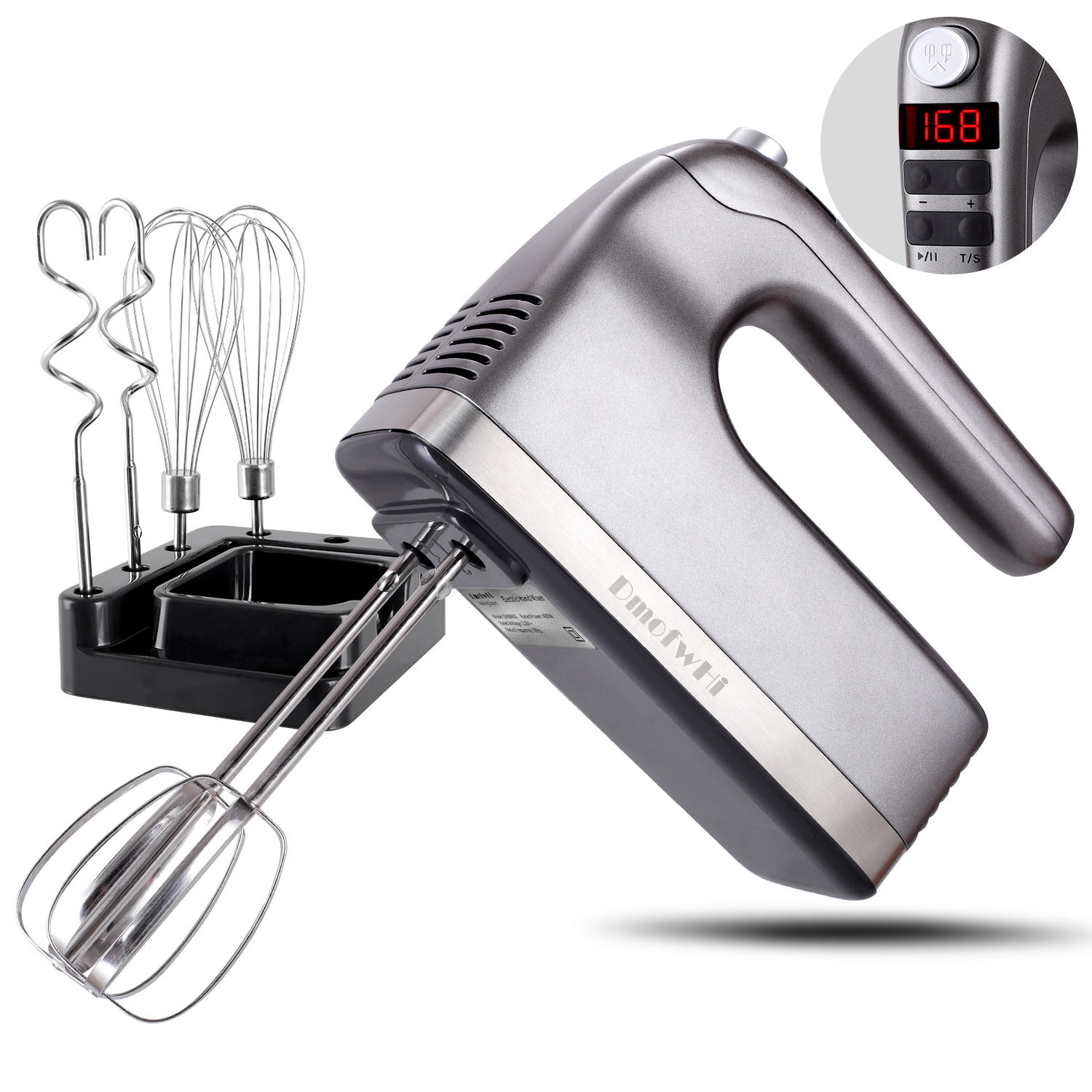 Electric Hand Mixer with nine speed levels